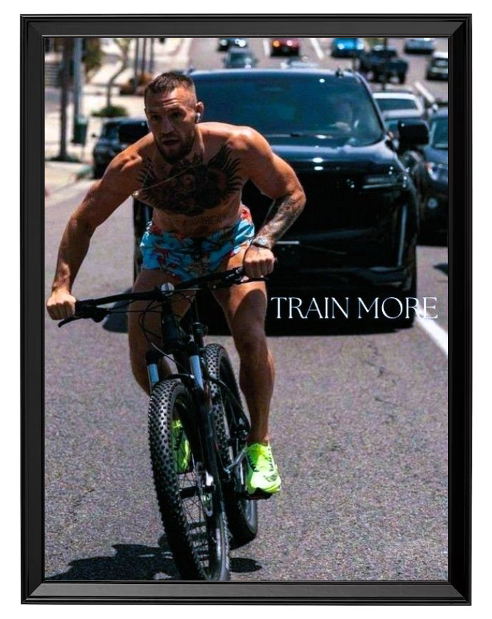 Connor McGregor 'Train More'